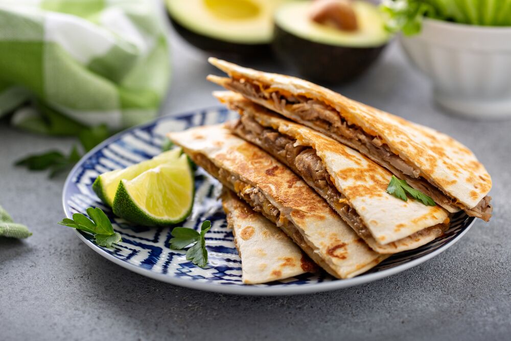 Pulled Pork Quesadilla (Cerdo de Oro Quesadilla)