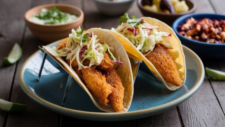 Fried Fish Taco (Pescado Frito del Mar)